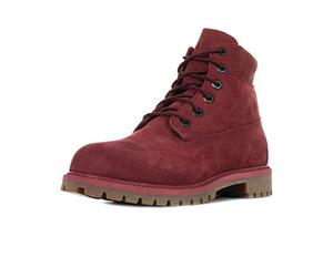 Timberland 6" Premium Boot Boots Maroon 6 Child UK