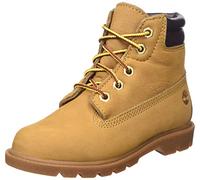 Timberland Unisex Kid's 6in Water Resistant Basic (Youth) Boat Ankle, Wheat, 1 UK