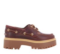 Timberland A25u women moccasins STONE STREET BOAT SHOE ROOTBEER TB 0A2QDM D57