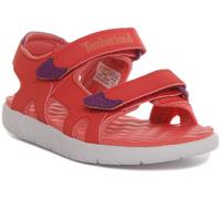 Timberland Perkins Row Backstrap Sandals - Orange, Orange, Size 1 Older Orange