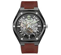 Timberland Alburgh TDWGE2101203 Men's Watch Leather Brown 44 mm Automatic Water Resistance 5 Bar