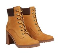 Timberland Allington Boots Womens Wheat Nubuck High Heel Size UK 5 5.5 6 6.5 7