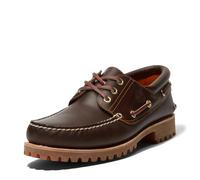 Timberland Authentic 3 Eye Classic Lug Outsole (Wide Fit), Men’s Boat Shoes, Brown (Brown Pull Up), UK (41 EU)
