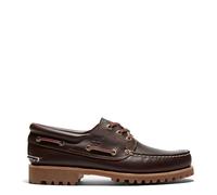 Timberland Authentic 3-Eye Lug Handsewn Boat Shoe Brown