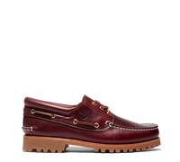 Timberland Authentic 3-Eye Lug Handsewn Boat Shoe Burgundy