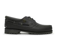 Timberland Mens Authentic Boat Shoes Medium Grey Full Grain 7