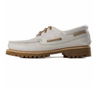 Timberland Authentic Handsewn Boat Shoes - White - TB0A4149-EM2 AUTH B