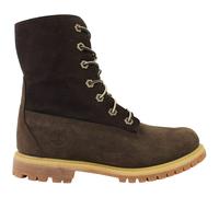 Timberland Authentic Lace-Up Brown Suede Leather Womens Boots 8314A
