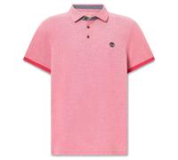 Timberland - Baboosic Brook Oxford Short Sleeve Polo - Polo shirt size L, pink