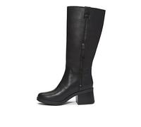 Timberland Bellevaux Tall Zip Up Boot Full Grain - Black, Black, Size 5, Women Black