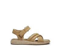 Timberland Belmar Waves Backstrap Sandal - Medium Beige Full Grain, Beige, Size 8, Women Beige