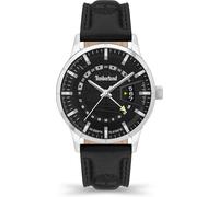 Timberland Mens Watch, Black Dial & Black Leather Strap, 42mm, TDWGB2201501