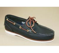 Classic Boat Full Grain Leather Women's Boat Shoes - Blue / UK 5.5 | US 7.5 Women | EU 38.5 / Medium