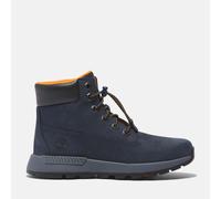 Timberland Boys Boy's Juniors Killington Trekker Mid Lace-Up Trainers in Navy Leather - Size UK 6.5