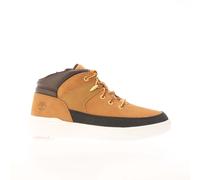Timberland Boys Boy's Juniors Seneca Bay Zip Hiker Boots in Wheat - Natural Leather - Size UK 1