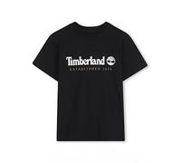 Timberland Boys Short Sleeve T-Shirt, Black, Size 8 Years Black