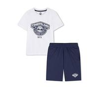 Timberland Boys T-shirt And Short Set, Blue, Size Age: 6 Years Blue