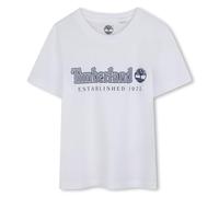 Timberland Boy's T60212 T-Shirt, Navy White, 4 Years