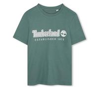 Timberland Boy's T60212 T-Shirt, Pine, 4 Years