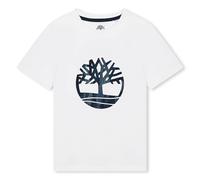 Timberland Boy's T60213 T-Shirt, White, 6 Years