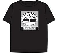 Timberland Boy's T60381 T-Shirt, Black Black, 14 Years