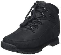Timberland Boy's Unisex Kids Euro Rock (Toddler) Chukka/Mid, Black Nubuck, 4.5 UK Child