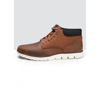 Timberland Bradstreet Leather Mens Chukka Boot - Red Brown - Red Brown - UK10 EU44.5 US10.5 Medium