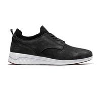 Timberland Bradstreet Ultra Lace-Up Black Nubuck Leather Womens Trainers A2G4T