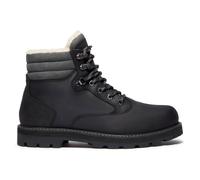 Men's Britton Road Waterproof Black Ankle Boots - Black Leather / 7