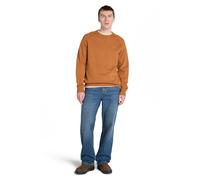 Timberland Brushed Back Crew Sweatshirt Leather Brown size L | Sweaters Outlet | Men | Brown L