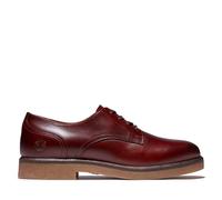 Timberland Cambridge Square Slip-On Red Nubuck Leather Womens Brogues A2G1Z Leather (archived) - Size UK 4