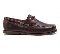 Timberland Cedar Bay Boat Moccasins TB0A199I2421 Dk Brown Full Grain New OVP