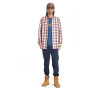 Timberland Check Poplin Shirt Burnt Sienna Yd size M | Casual Shirts Outlet | Men | Brown M