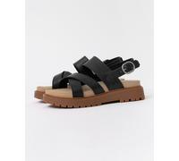 Timberland Clairemont Way Womens Backstrap Sandal - Black Full Grain - Black Full Grain - UK7 EU40 US9 Wide