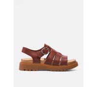 Timberland Clairemont Way Womens Fisherman Sandals - Brown Leather - Size UK 6