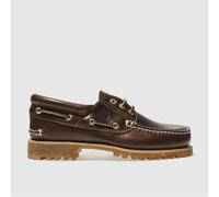 Men's Timberland Mens Brown Traditional 3 Eye Classic Boat Shoes - Size: UK 6 / eu 39.5 / us 6.5