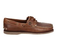 Classic Boat 2 Eye Leather Men's Shoes - Medium Brown / UK 7 | US 7.5 Men | EU 41 / Wide
