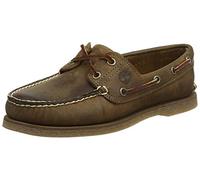 Timberland CLS 2EYE Boat 1041R Men's Low Shoes, Gaucho Roughcut, 10.5 UK