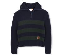 Timberland - Cotton Trucker Sweater - Navy - Boy - 5 Years