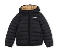 Timberland - Down Jacket With Logo - Black Chocolate Brown - Boy - 5 Years