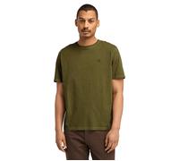 Timberland Dunstan River Garment Dye Short Sleeve Tee Dark Olive size S | Basic T-Shirts Outlet | Men | Green S