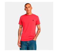 Timberland T shirt DUNSTAN RIVER SHORT SLEEVE TEE in Red EU M