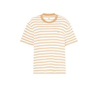 Timberland Dunstan Short-sleeve Stripe Tee Light Wheat Boot size S | Shirts Outlet | Women | Brown S