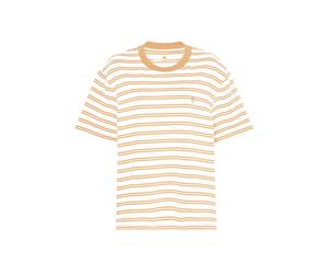 Timberland Dunstan Short-sleeve Stripe Tee Light Wheat Boot size S | Shirts Outlet | Women | Brown S