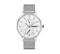 Timberland Eastmore Tdwjk2001101 Men's 43mm White Dial Quartz Watch - Silver Stainless Steel Bracelet