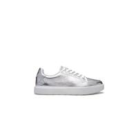 Timberland Emerson Street Low Lace Up Sneaker Silver Metallic size 39.5 | Sneakers Outlet | Women | Gray