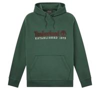 Timberland Established 1973 Embroidered Logo Hoodie Dark Green