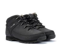 Timberland Euro Sprint Mid Lace Premium Leather Men's Black Boots - UK 7 / EU 41 / US 7.5