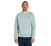 Timberland Exeter River Brushed Back Crew Sweatshirt Silver Blue size L | Sweaters Outlet | Men | Gray L