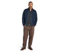 Timberland Exeter River Brushed Back Full Zip Funnel Neck Dark Sapphire size XL | Light Jackets Outlet | Men | Blue XL